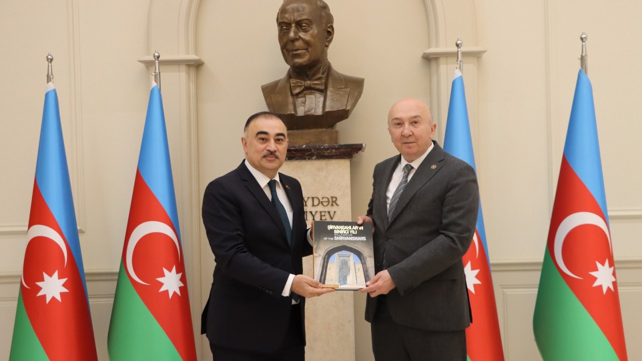 KSÜ Rektörü Yasım’dan Azerbaycan Büyükelçisi Memmedov’a Ziyaret