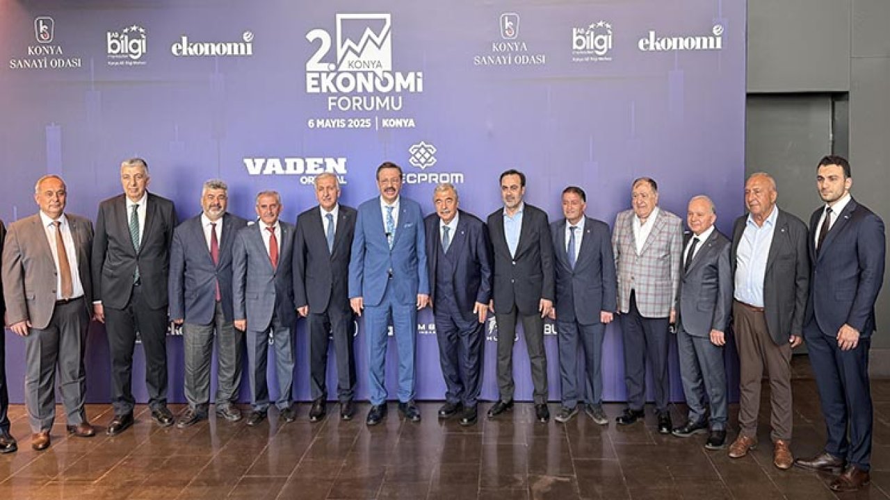 Sanko Holding Onursal Başkanı Abdulkadir Konukoğlu, 2. Konya ekonomi forumuna katıldı