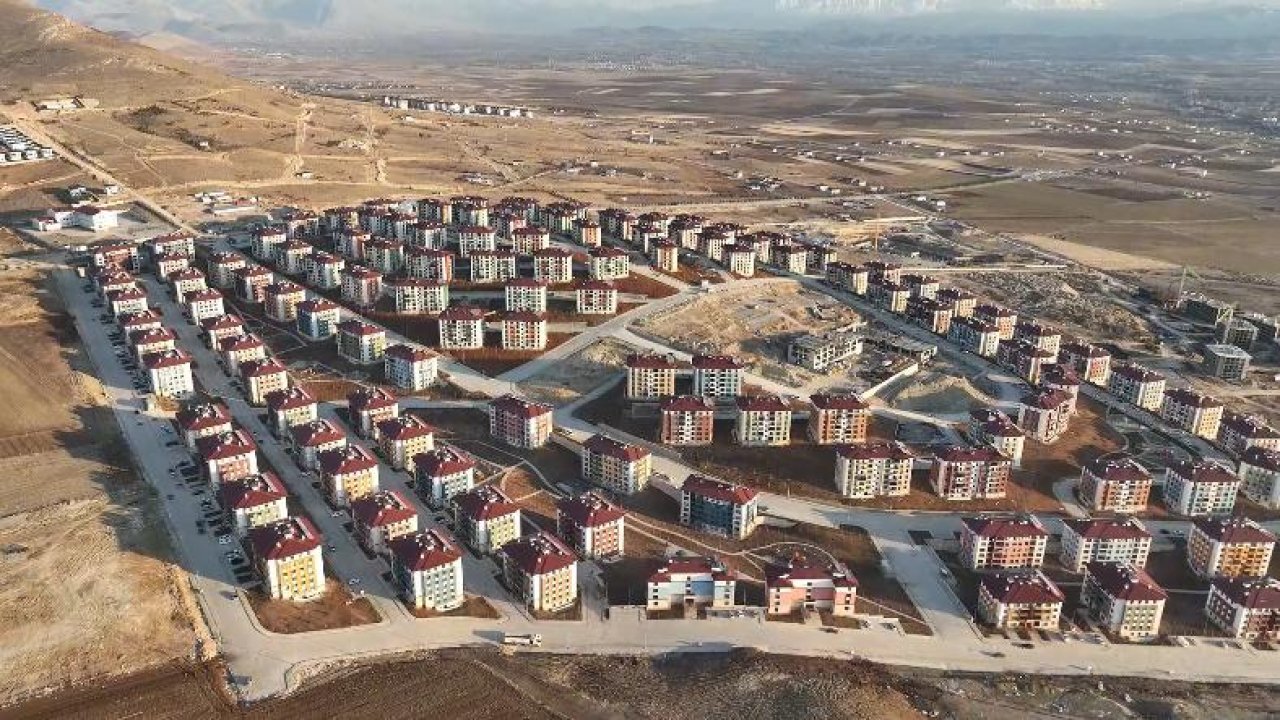 Afşin’de 4 bin 481 kalıcı konut teslim edildi!