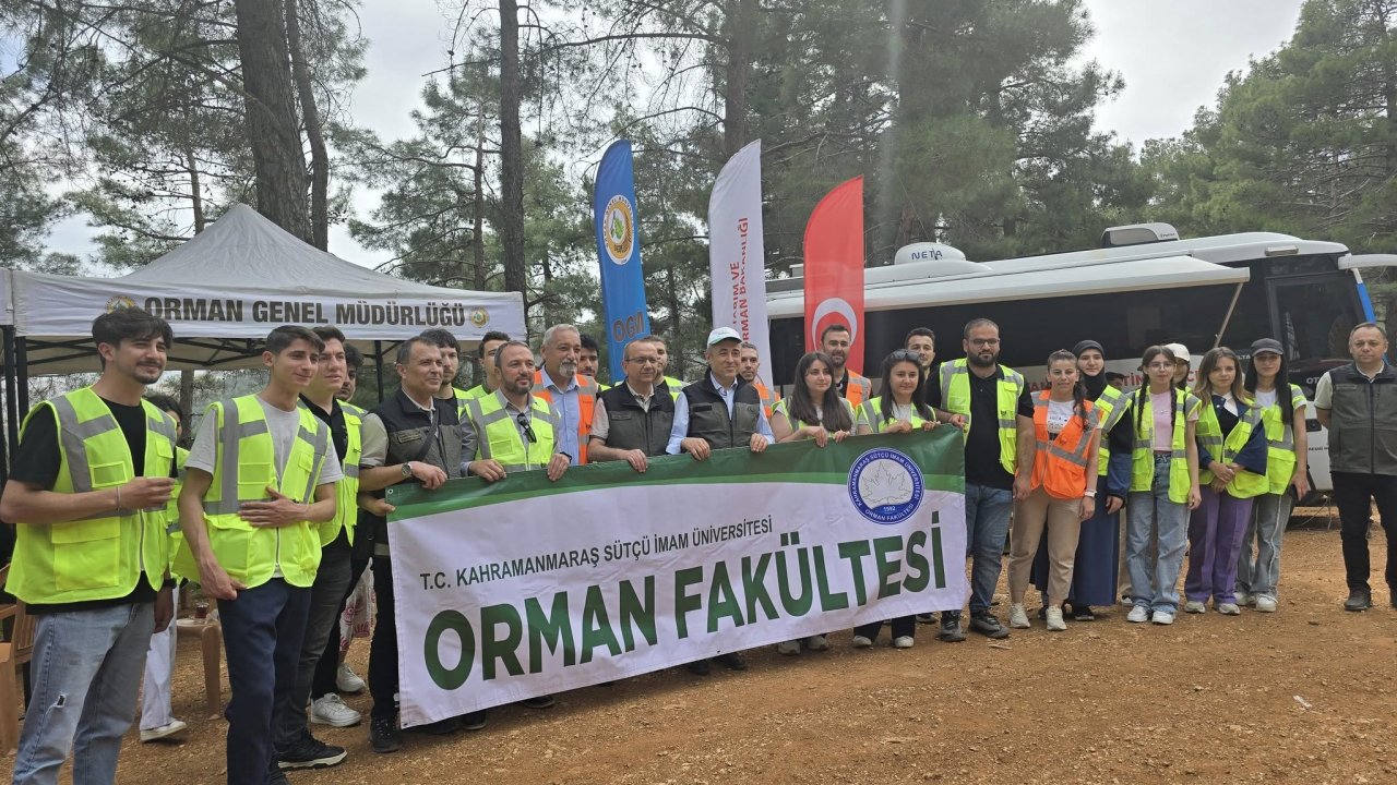 “Orman Benim” Etkinliği Kahramanmaraş’ta Yoğun Katılımla Gerçekleştirildi!