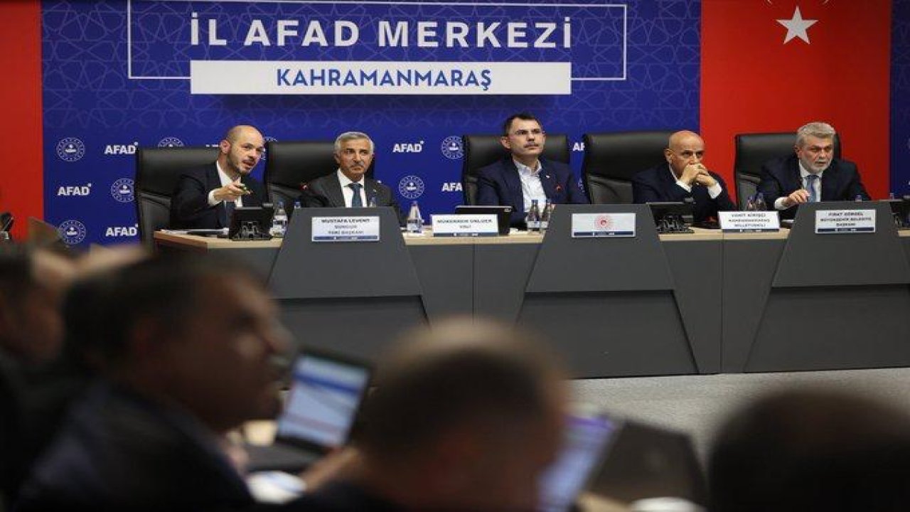 Bakan Kurum, Kahramanmaraş’ta!