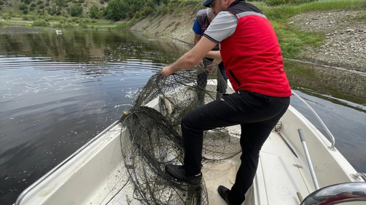 Sır Barajı’nda Kaçak Av Operasyonu: Ekipler Harekete Geçti
