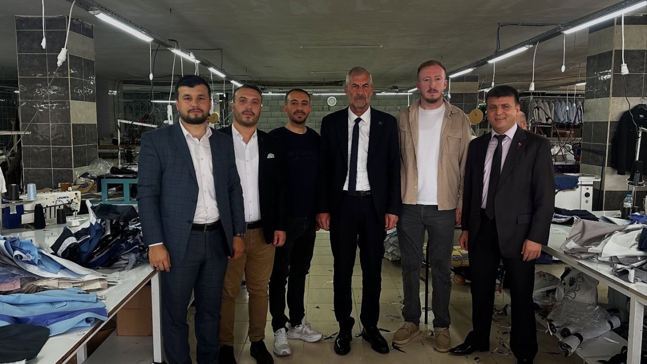 Anahtar Parti'den Tekstil Sektörüne Destek Ziyareti!