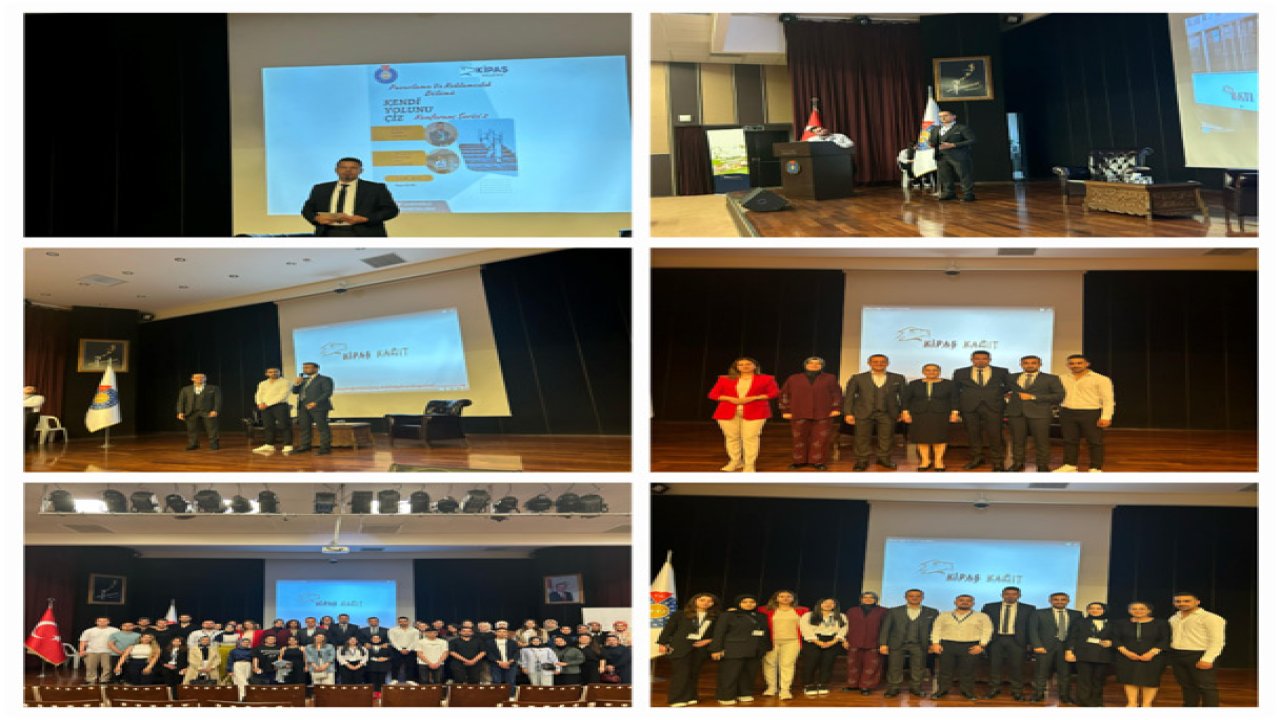 Kipaş Holding’in  katkılarıyla “Kendi yolunu çiz” konferansı gerçekleştirildi!