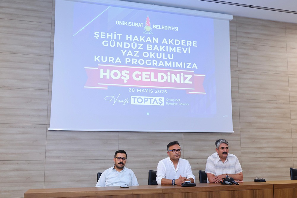 Onikişubat Belediyesi’nin ‘Minik Kalpler Yaz Okulu’nda kuralar çekildi!