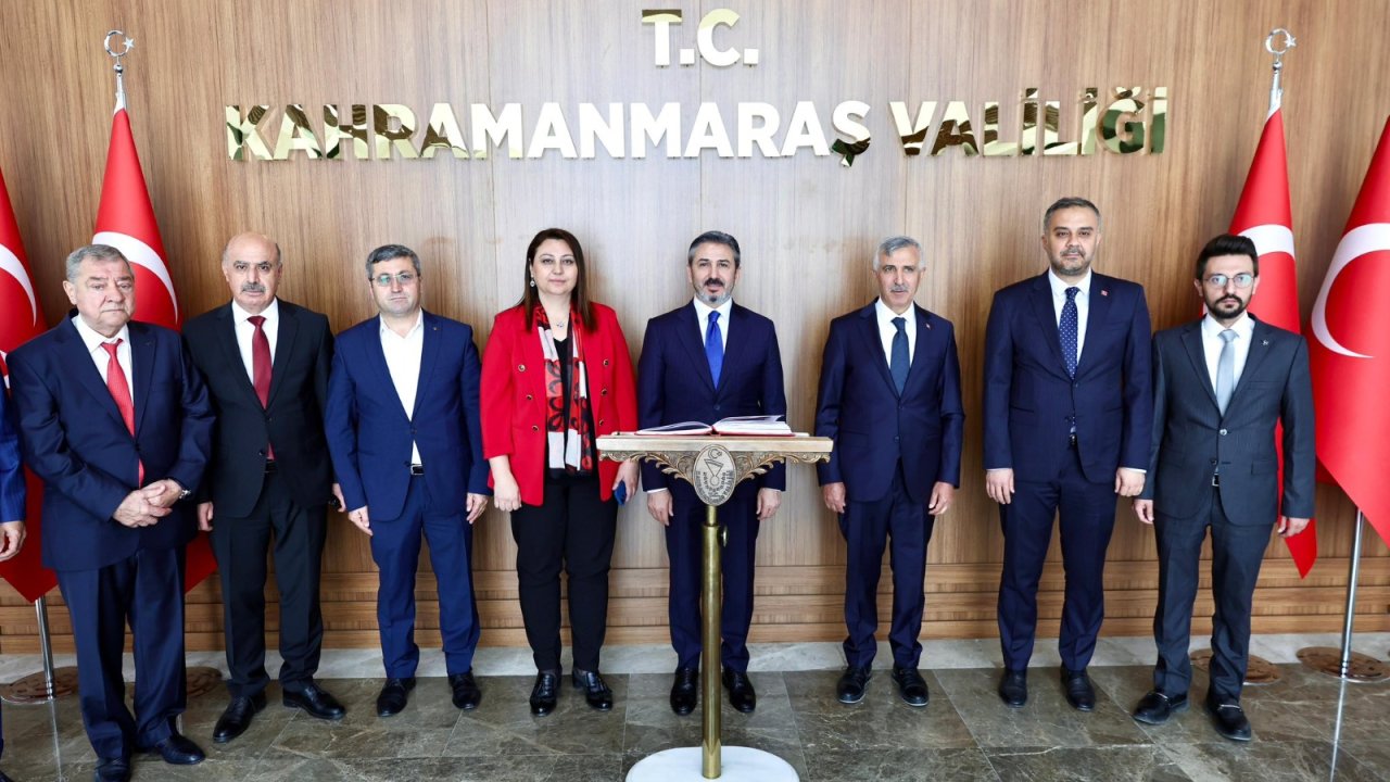 Bakan Yardımcısı Ahmet Aydın’dan Kahramanmaraş Valiliği’ne Ziyaret