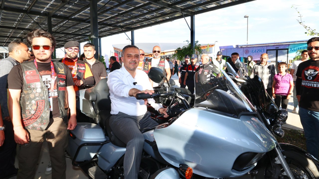Kahramanmaraş'ta  Motofest  Rüzgarı Devam Ediyor!