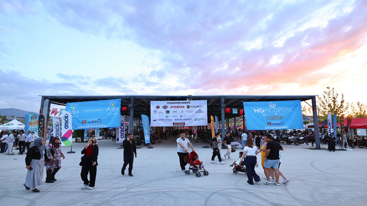 Kahramanmaraş Motofest’i 3 günde 78 bin vatandaş ziyaret etti!