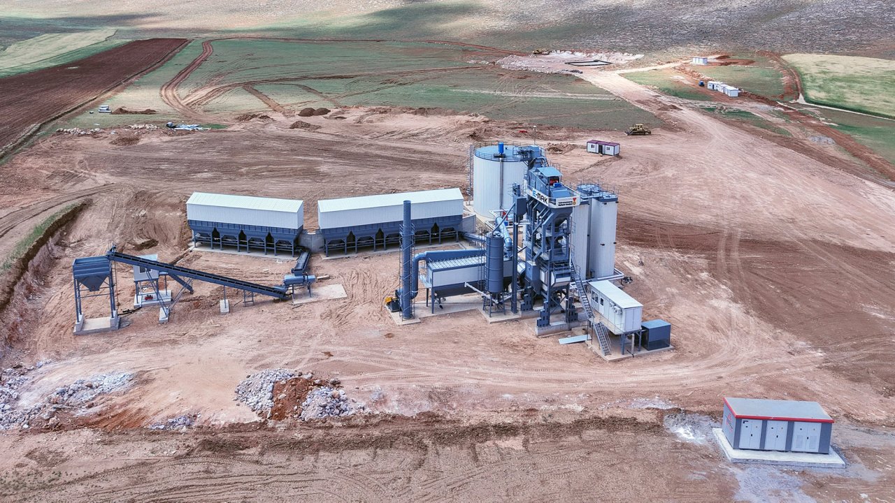 Kahramanmaraş'ta Kuzey İlçelerine Dev Asfalt Tesisi!