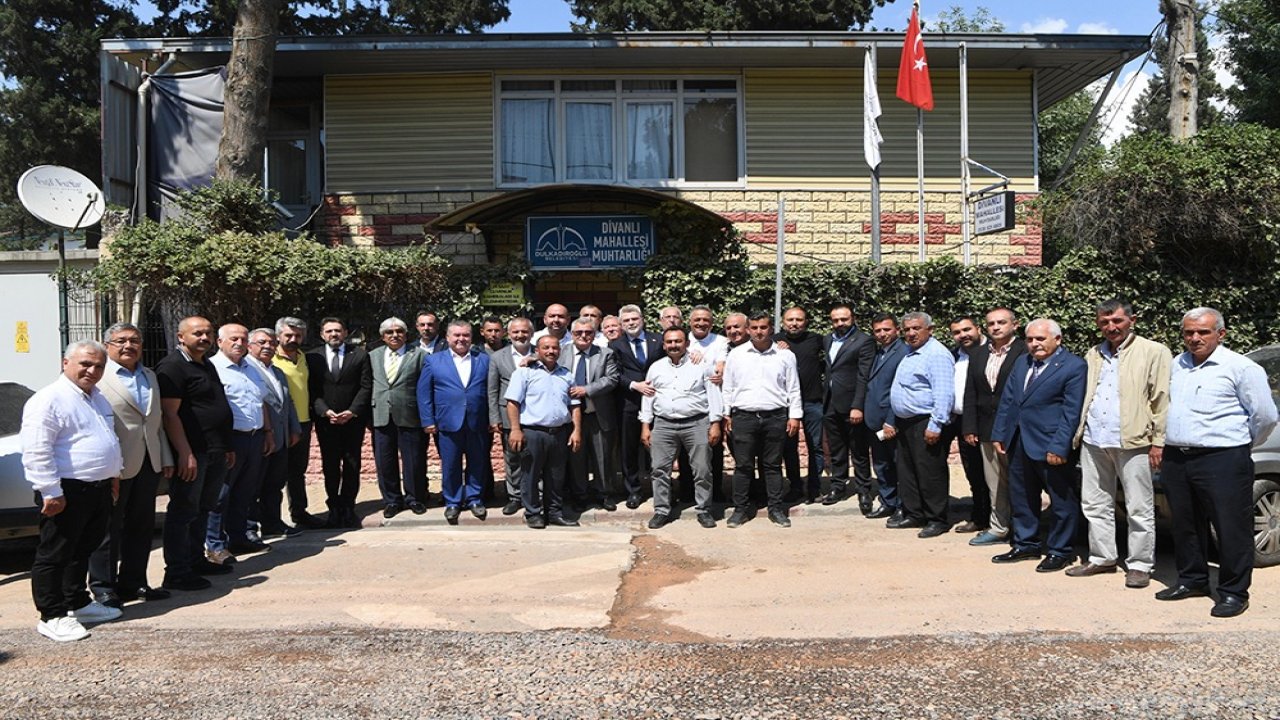 Başkan Görgel, Muhtarlarla Bir Araya Geldi!