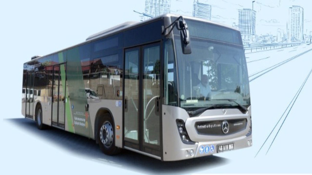 Bayramda Otobüse Para Yok! Kahramanmaraş Büyükşehir’den Ücretsiz Taşıma Hizmeti