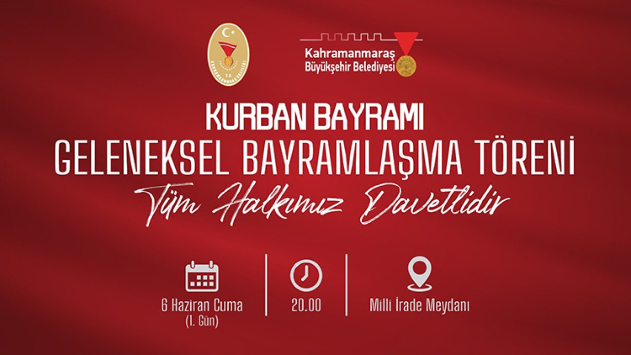 Bayramlaşma Töreni Milli İrade Meydanı’nda!