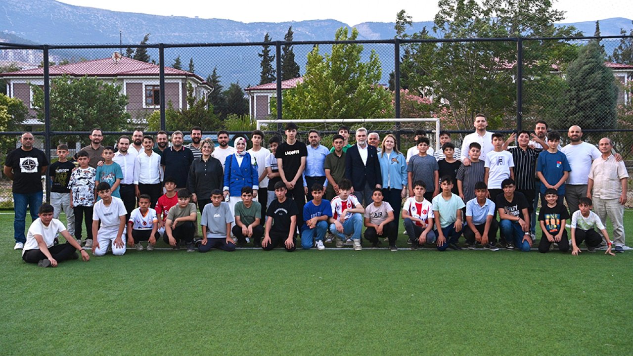 Başkan Görgel, çocukların bayram sevincine ortak oldu!