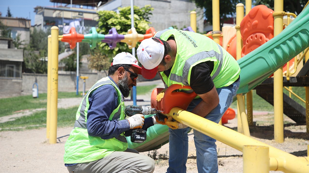 Dulkadiroğlu’nda Park ve Bahçeler Yaza Hazır!