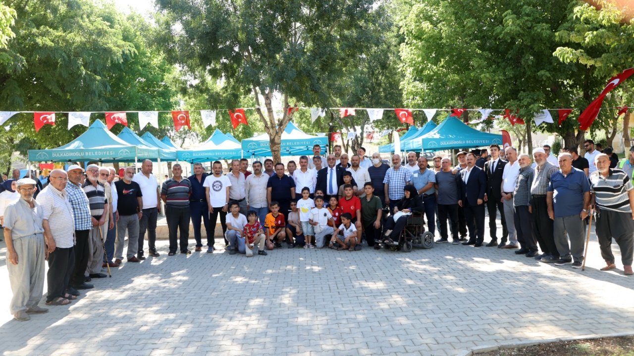 Yenilenen Dulkadiroğlu Parkı’nda Mahalle Toplantısı Gerçekleştirildi!