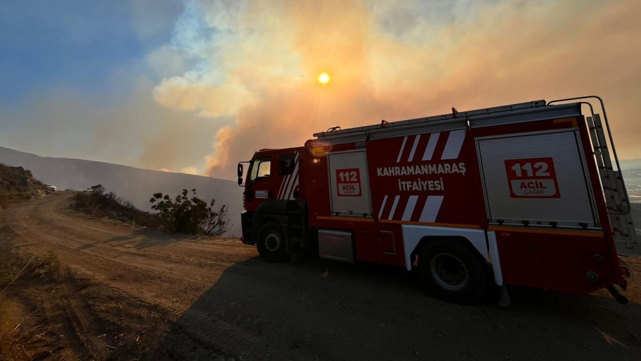 Kahramanmaraş itfaiyesi Hatay’da!