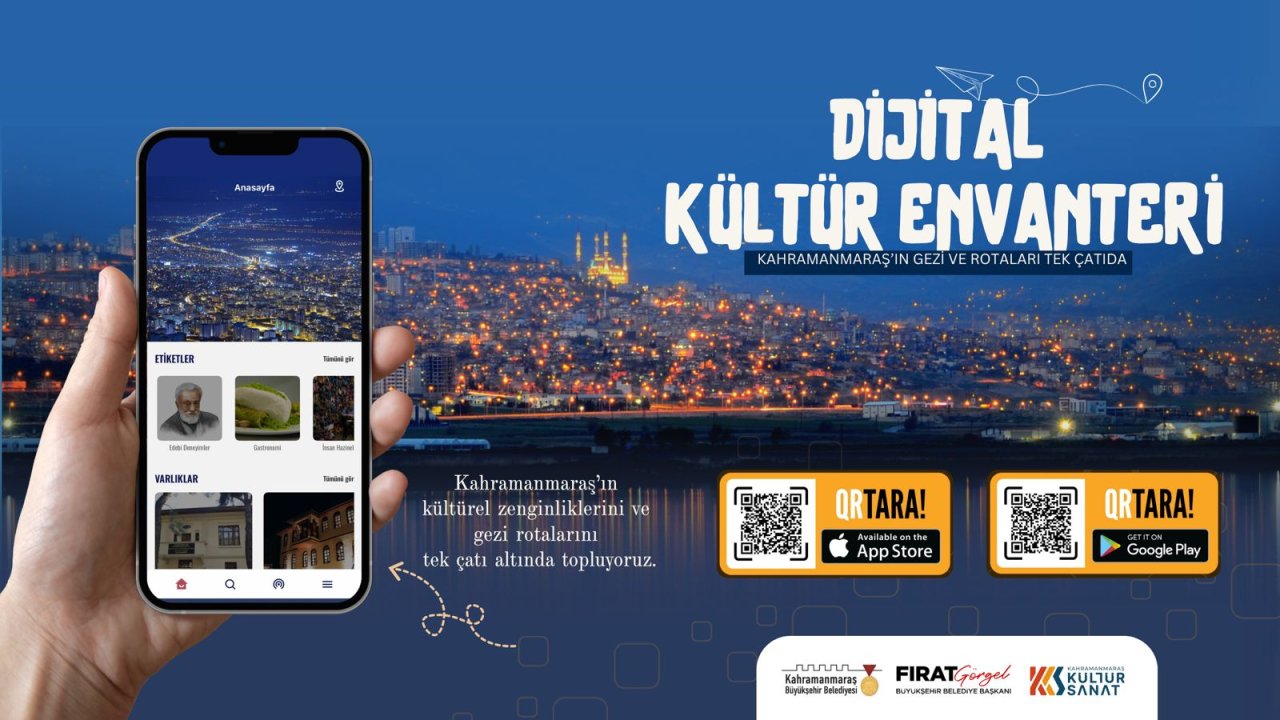 Kahramanmaraş’ın Kültürel Hazineleri Tek Tıkla Erişilebilir; “Dijital Kültür Envanteri” Yayında!
