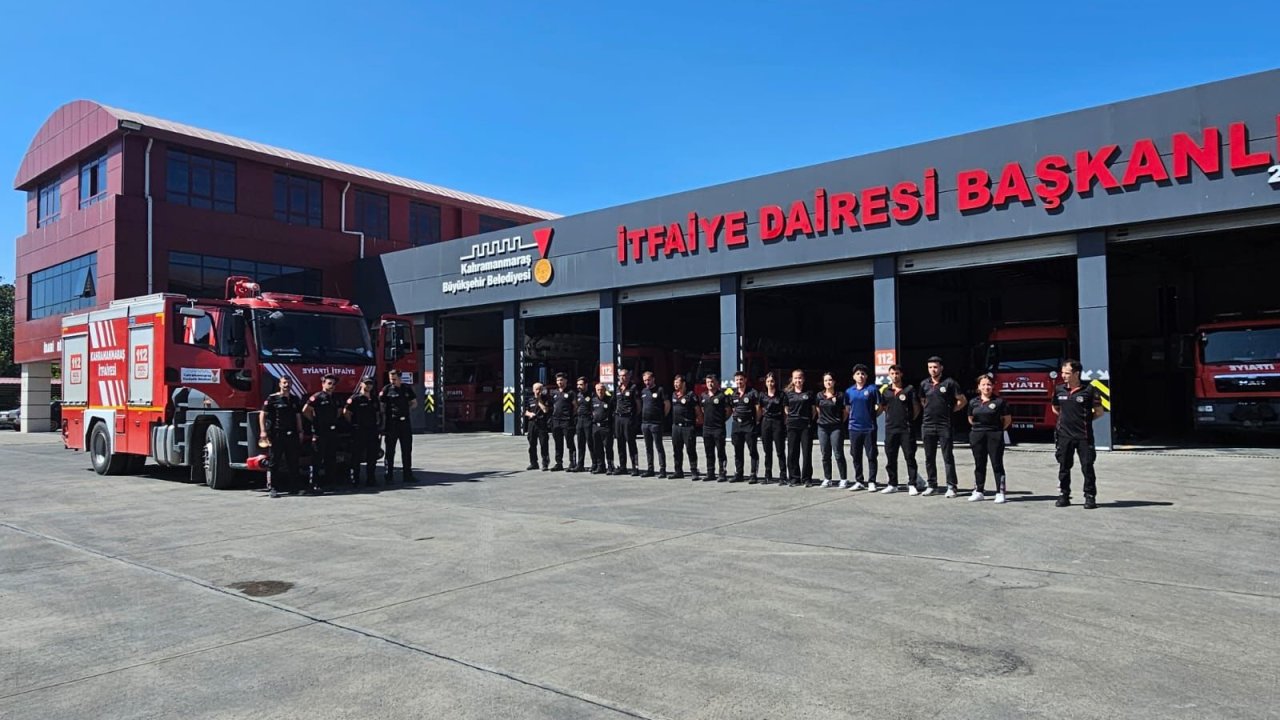 Kahramanmaraş İtfaiyesi’nden İzmir’e Destek!