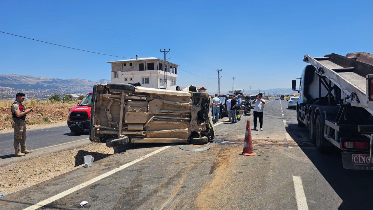 Kahramanmaraş’ta kaza: 4 yaralı