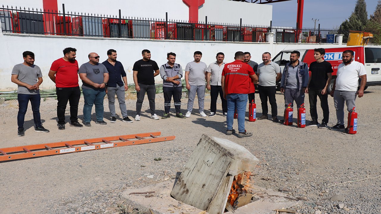 AKEDAŞ Personeline Yangın Eğitimi ve Tatbikat!