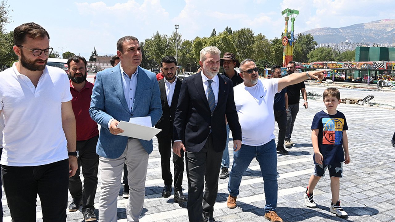 Başkan Görgel, Fuar Öncesi Atatürk Parkı’ndaki Hazırlıkları İnceledi!