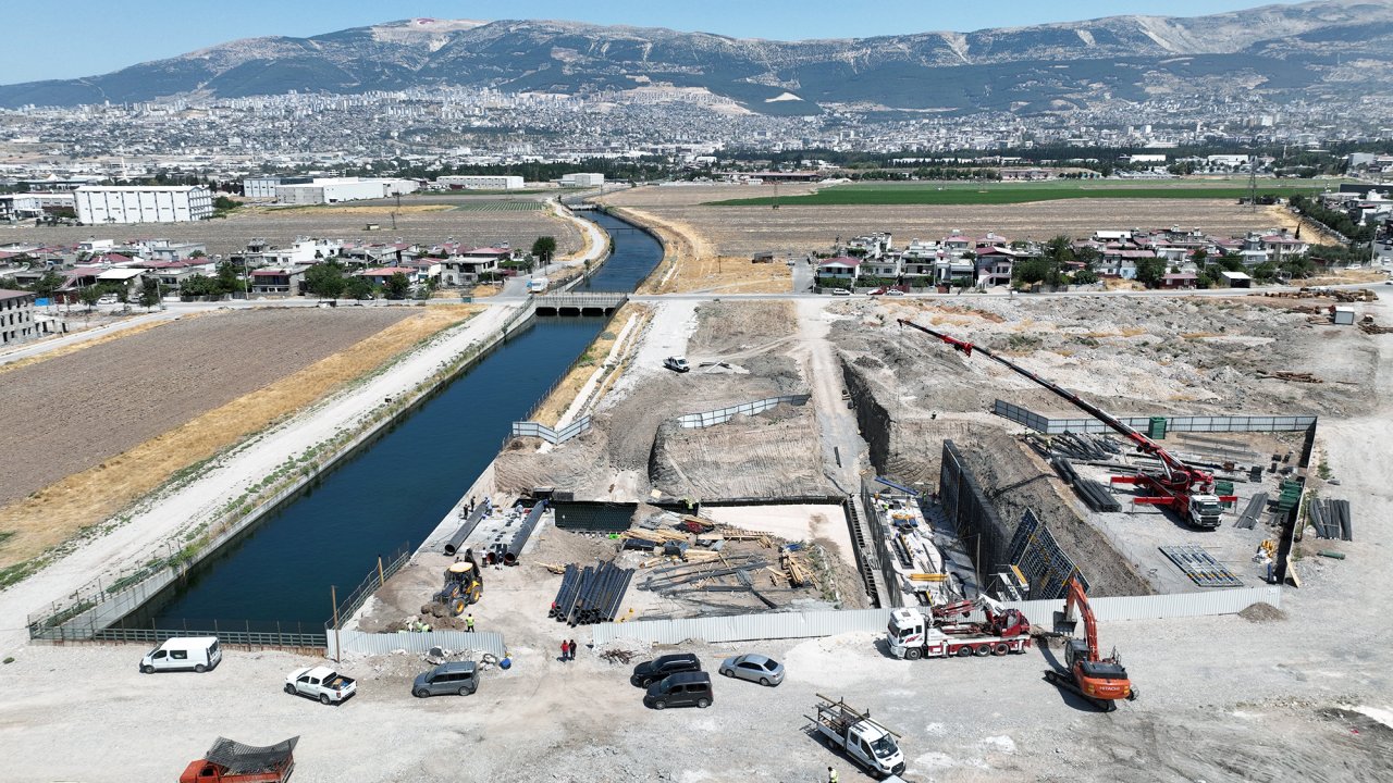 KASKİ, Dulkadiroğlu’nda Terfi Merkezi İnşasına Hız Verdi