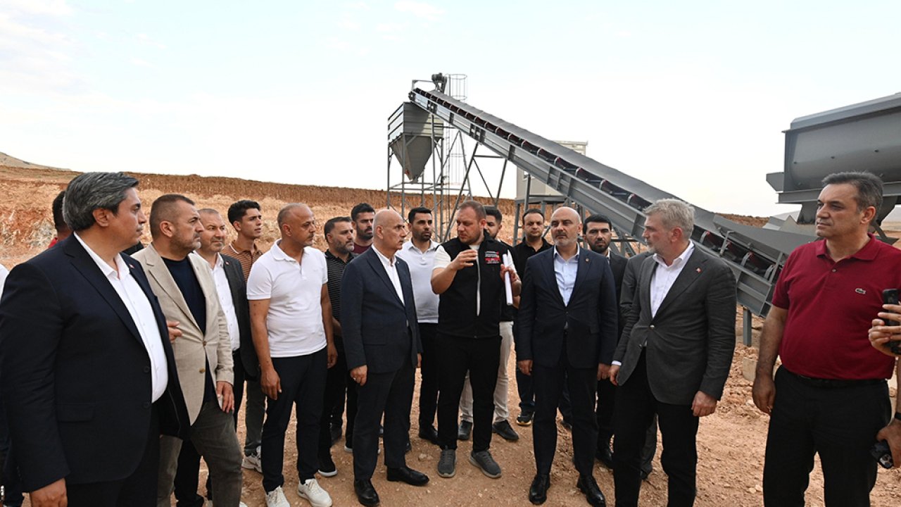 Görgel ve Kirişci, Kuzey İlçelerin Yol Ağına Güç Katacak Tesiste İncelemelerde Bulundu!