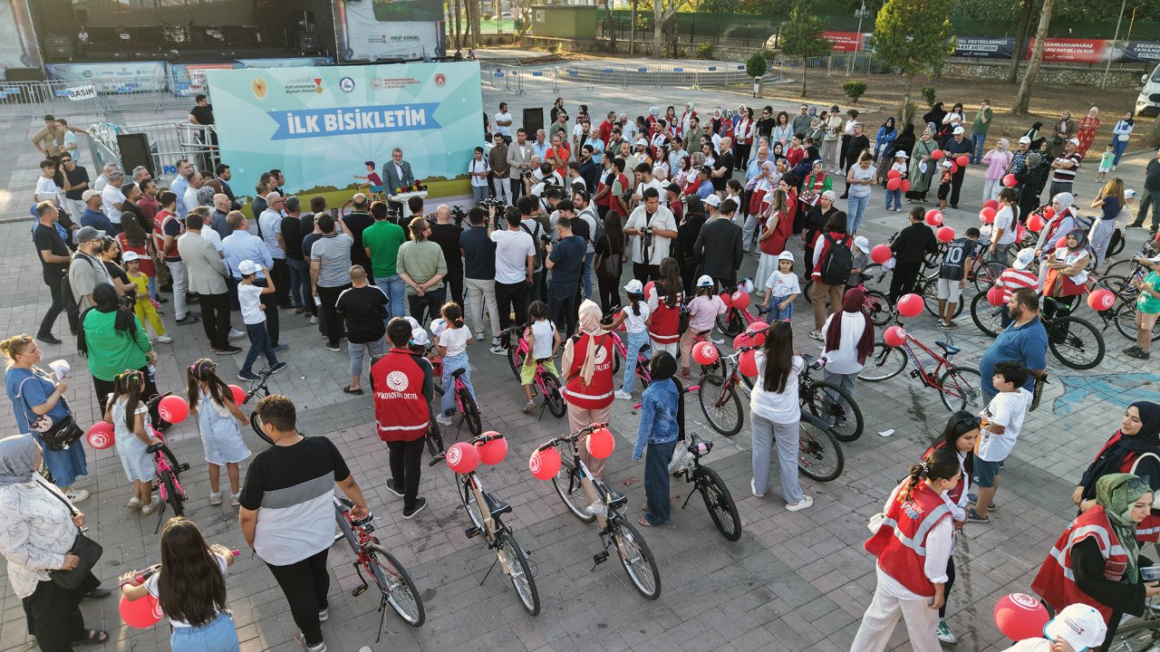 Kahramanmaraş’ta 170 Çocuğun Bisiklet Hayali Gerçeğe Dönüştü!