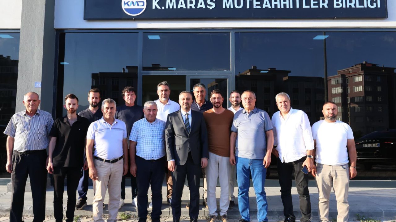 Başkan Toptaş, İnşaat Sektörü Temsilcileriyle Bir Araya Geldi