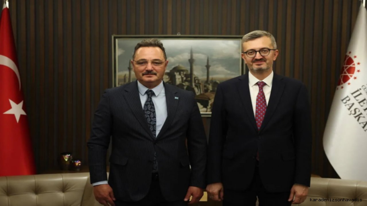 TİMBİR heyetinden İletişim Başkanı Burhanettin Duran’a ziyaret!