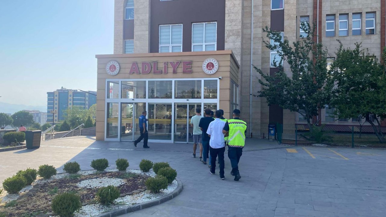 Kahramanmaraş’ta bağevi hırsızları tutuklandı!