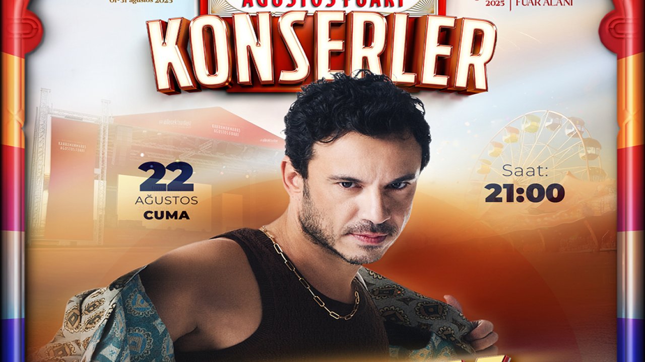 Kahramanmaraş'ta Buray konseri!