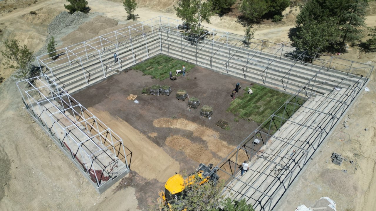 Baydemirli Güreş Sahası Çalışmaları Tüm Hızıyla Devam Ediyor!