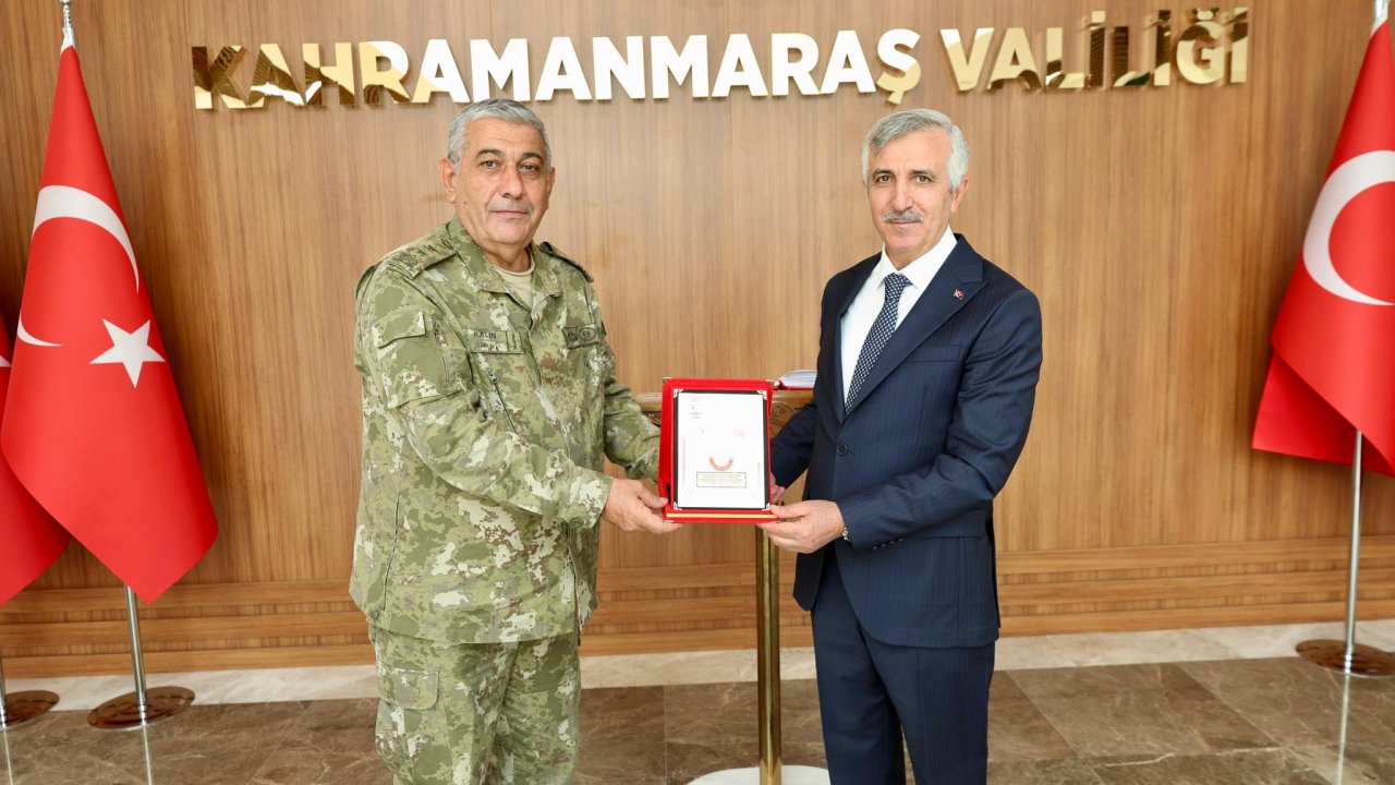 6. Kolordu Komutanı Kalın'dan Kahramanmaraş’a ziyaret!