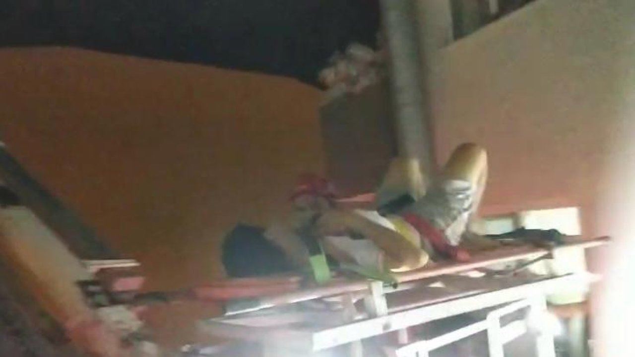 Kahramanmaraş’ta balkondan düşen çocuk yaralandı!