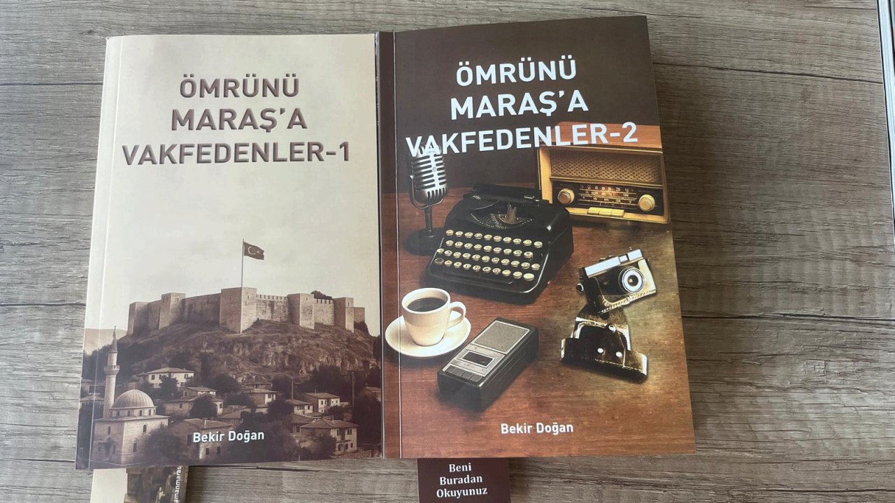 Bekir Doğan imzasını attı, Ömrünü Maraş’a Vakfedenler okuyucu ile buluştu!