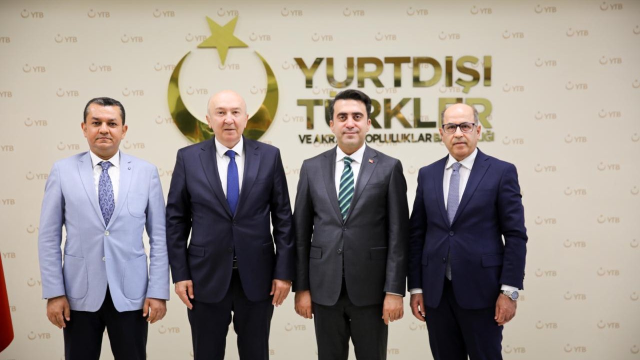 Rektör Yasım’dan YTB Başkanı Turus’a Hayırlı Olsun Ziyareti!