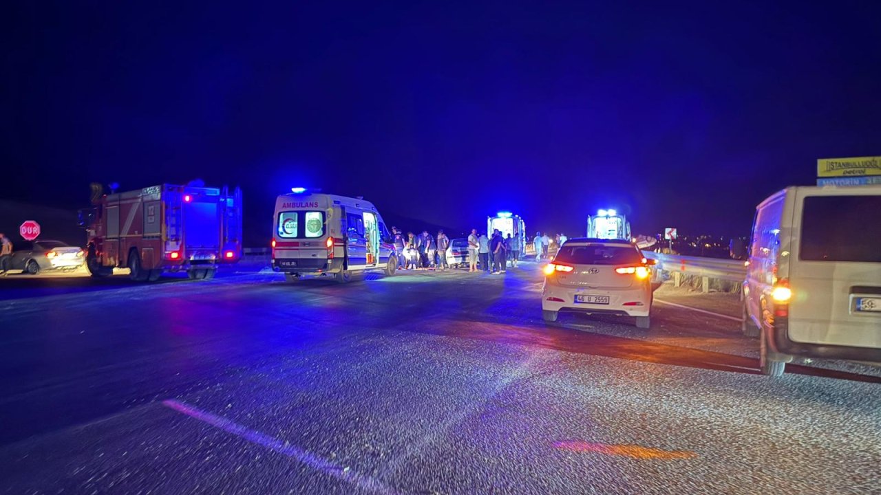 Kahramanmaraş’ta Feci Kaza! 10 Yaralı