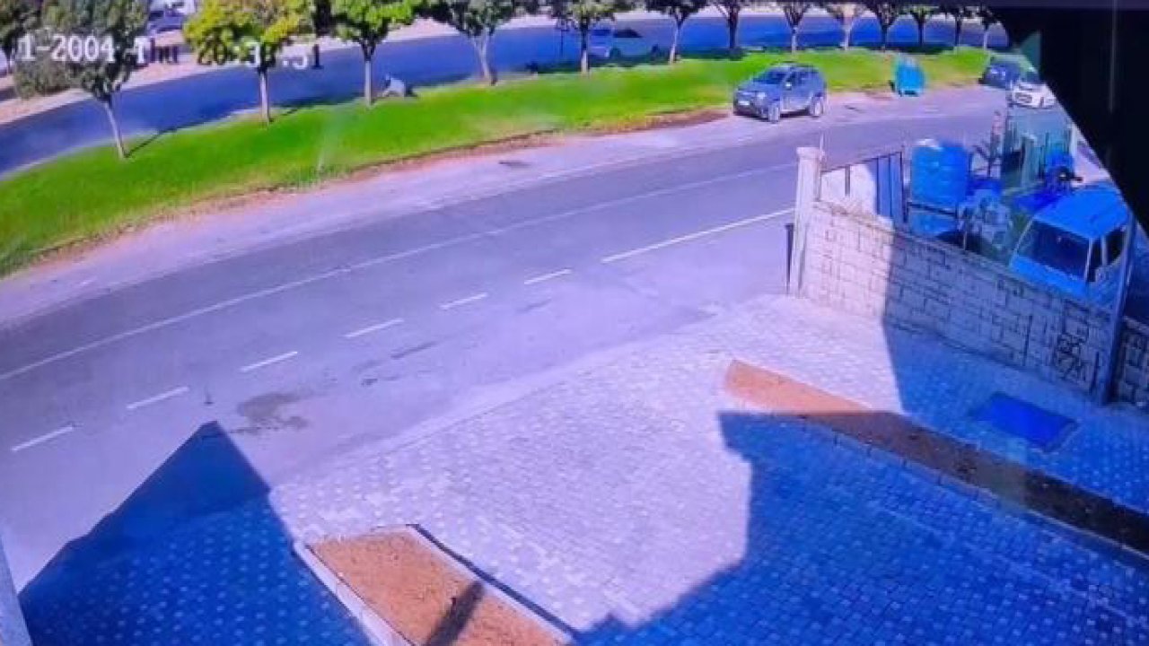 Kahramanmaraş’ta feci kaza kamerada!