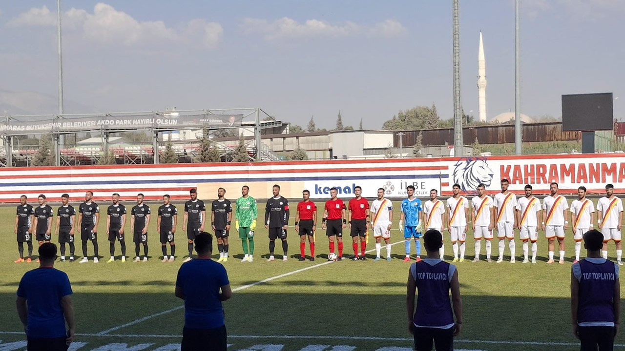 Kahramanmaraş İstiklalspor kendi evinde galip geldi!