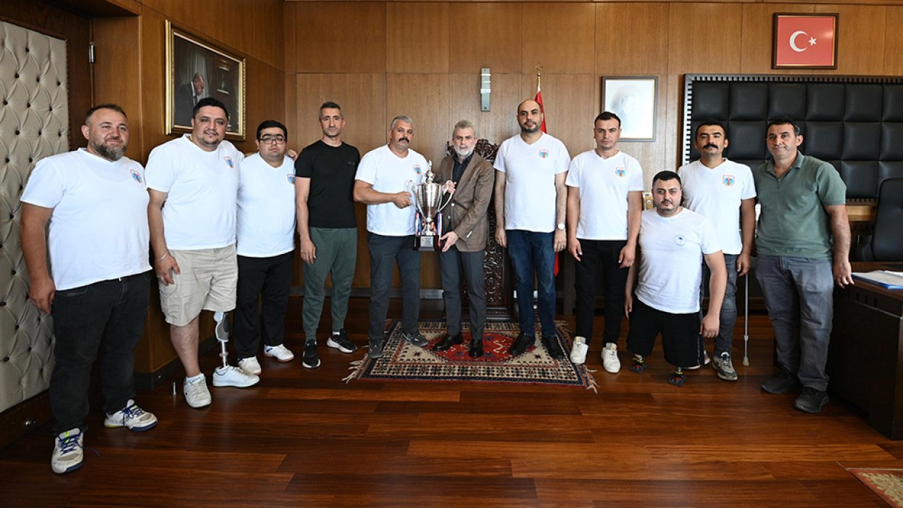 Başkan Görgel, ‘Süper’ Voleybolcuları Ağırladı!