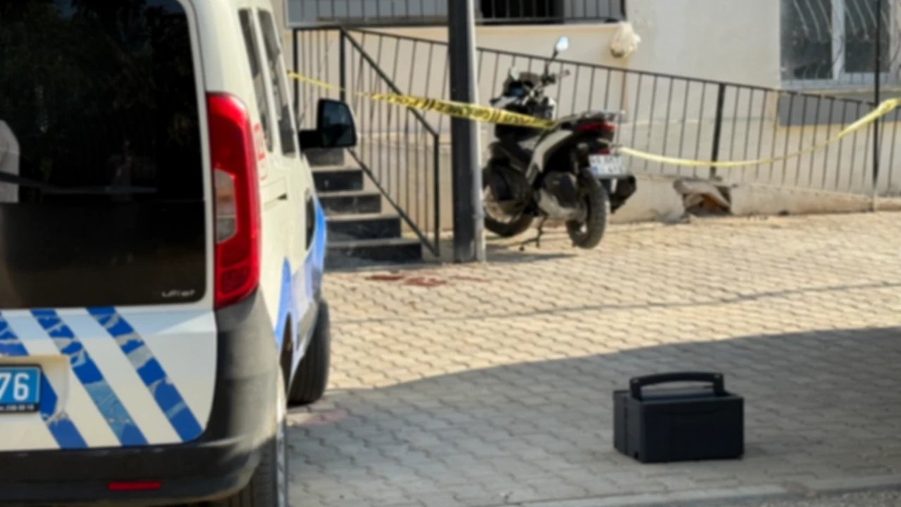 Afşin’de eşini bıçakladı!