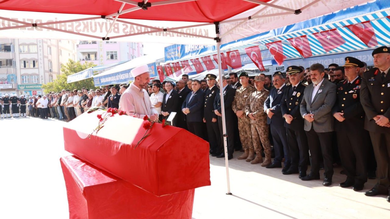 Kahramanmaraş’ta şehide son görev!