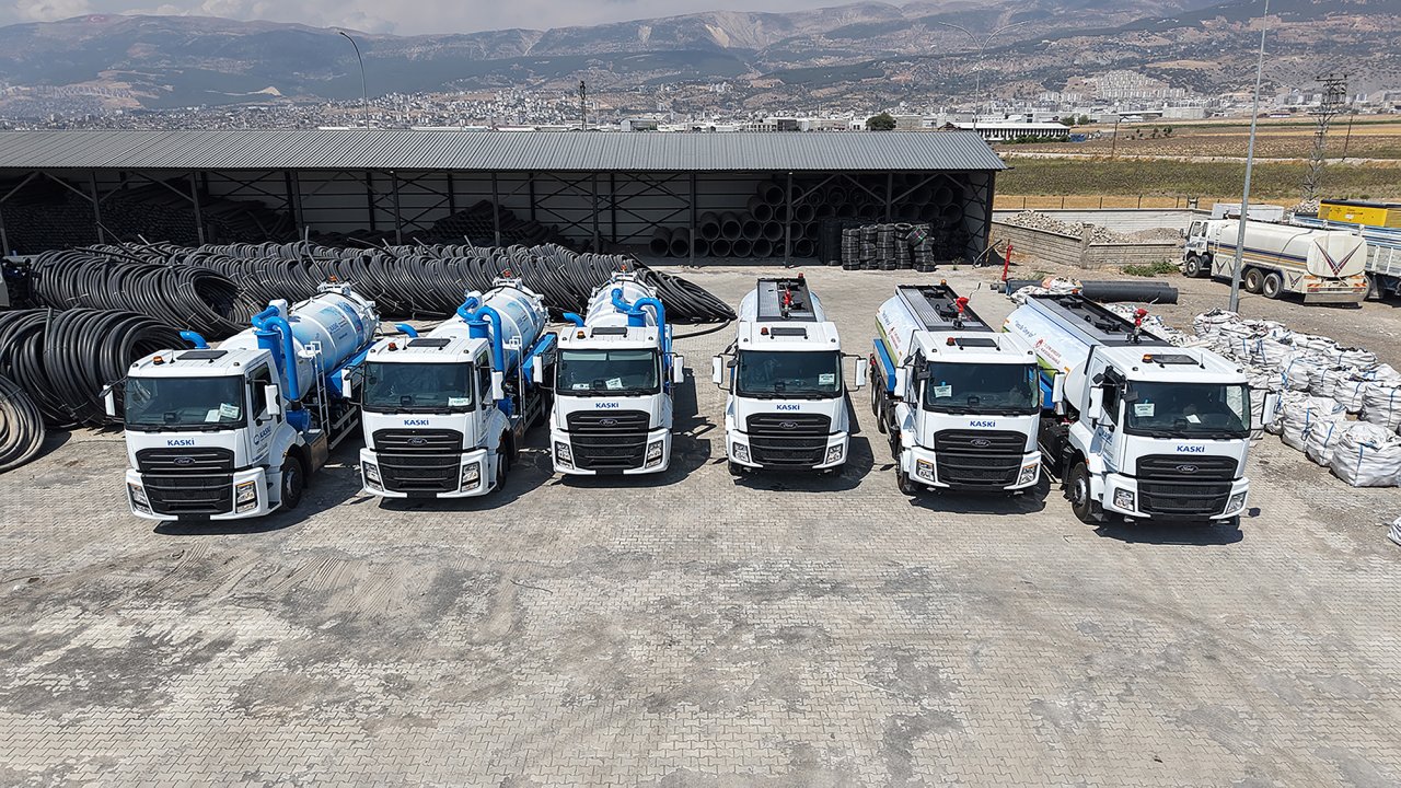 Kahramanmaraş KASKİ, Filosunu 6 Araç İle Güçlendirdi!