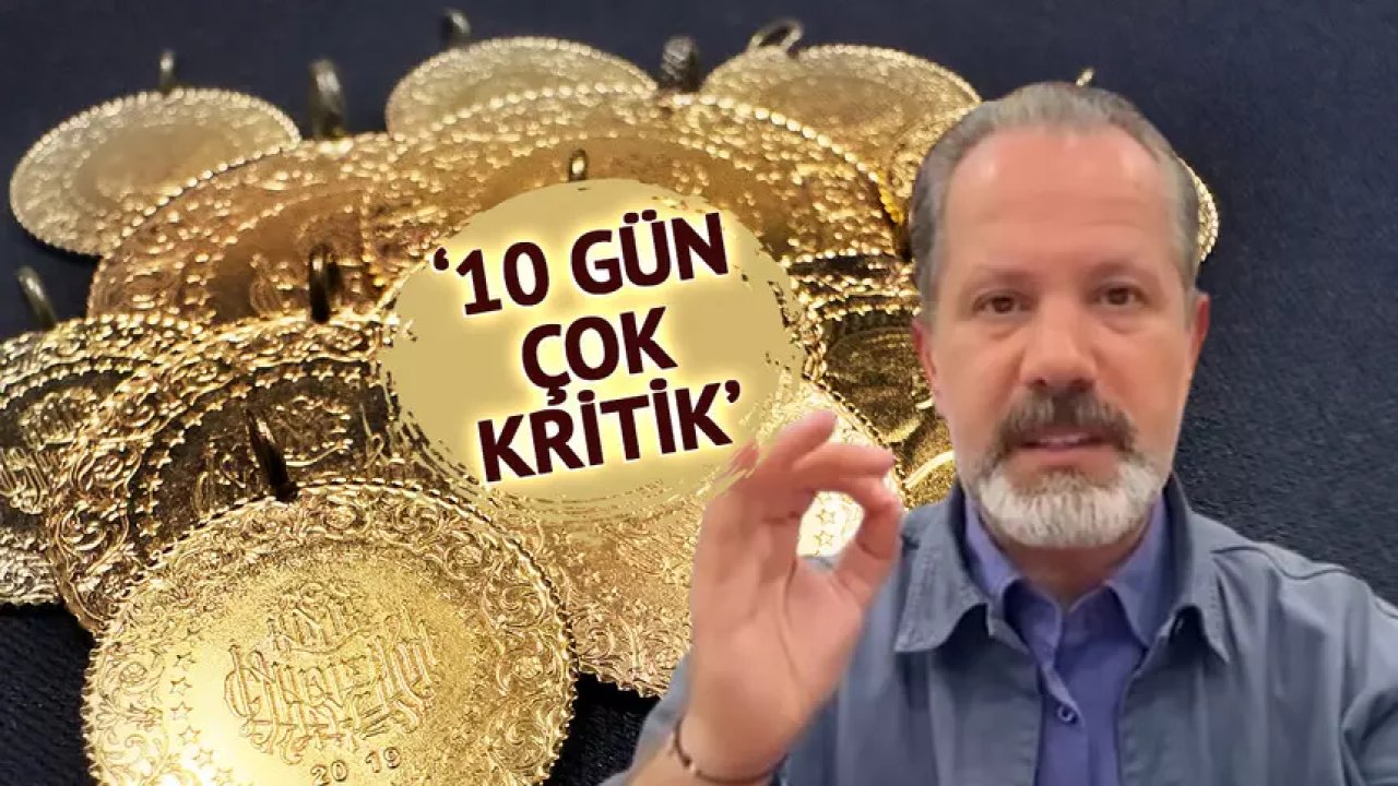 Altında 'o rakam görülür' dedi 'Şu an altın alır mıydım' sorusuna yanıt verdi!