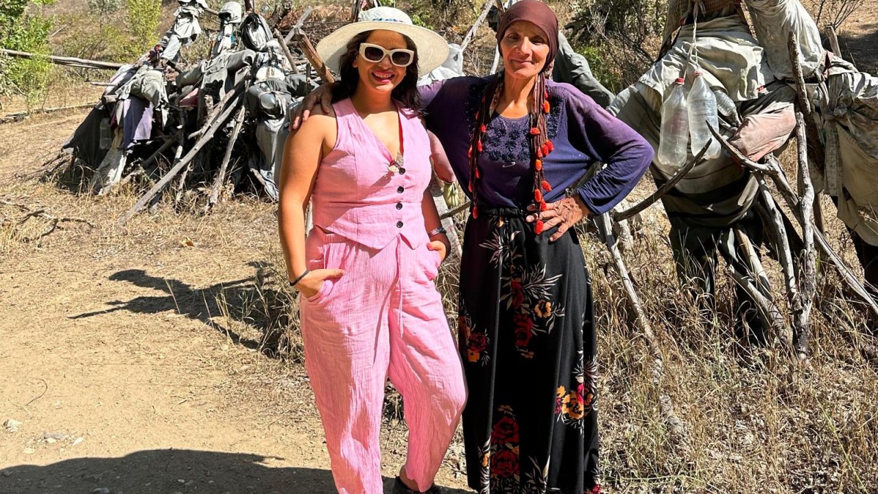 Kahramanmaraş’ta 59 yaşındaki kadın dağda tek başına yaşıyor!