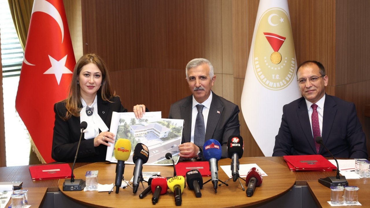 Kahramanmaraş’ın hayırsever Milletvekili Ortaokul yaptırmak için protokol imzaladı!