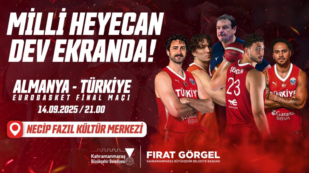 Final Coşkusu Kahramanmaraş’ta Hep Birlikte Yaşanacak!
