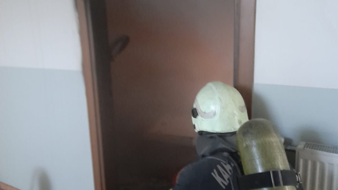 Kahramanmaraş’ta öğrenci yurdunda yangın!