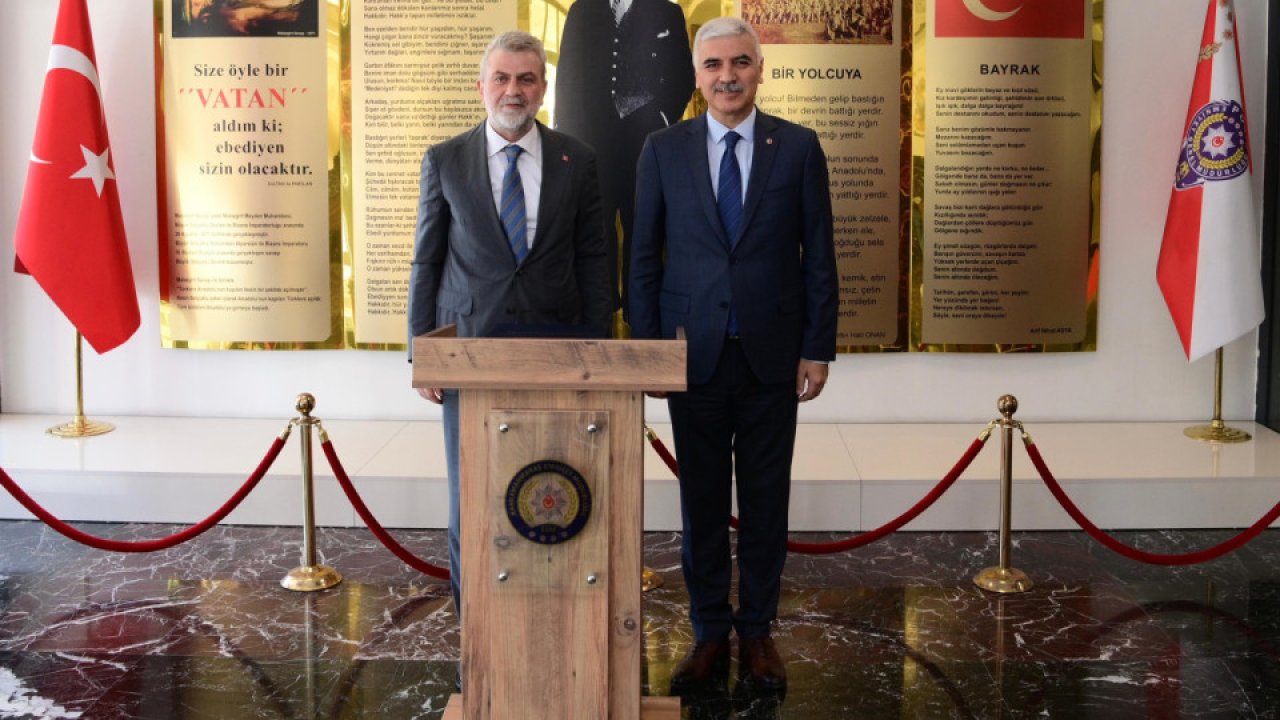 Başkan Görgel’den Emniyet Müdürü Yiğit’e Ziyaret!